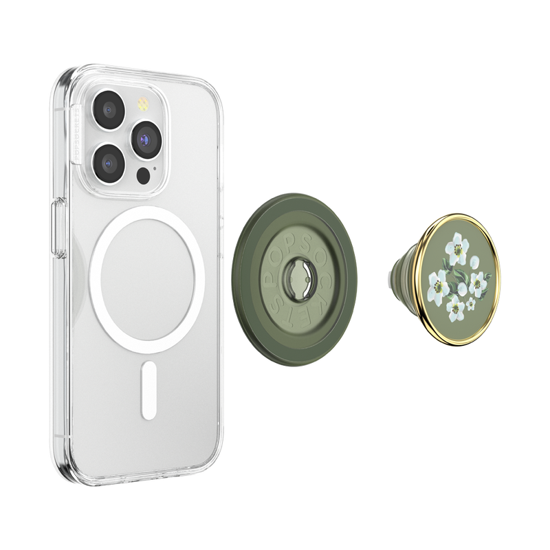 Enamel Floral Relief — MagSafe PopGrip image number 5