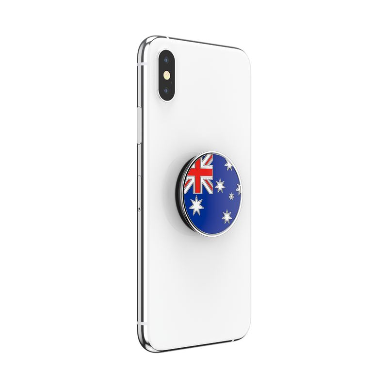 Enamel Australian Flag — Adhesive PopGrip image number 5