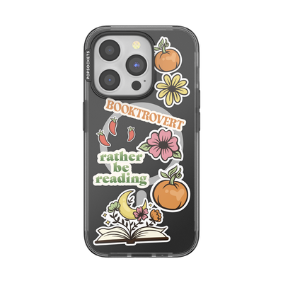 Cozy Booktrovert — iPhone 15 Pro MagSafe Case