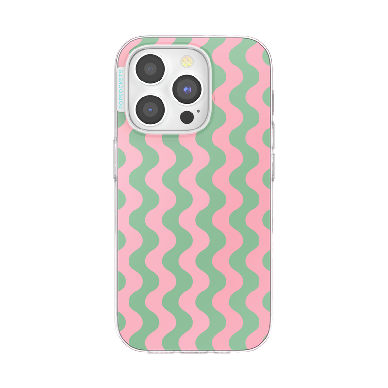 Wavy Flamingo — iPhone 15 Pro MagSafe Case image number 0