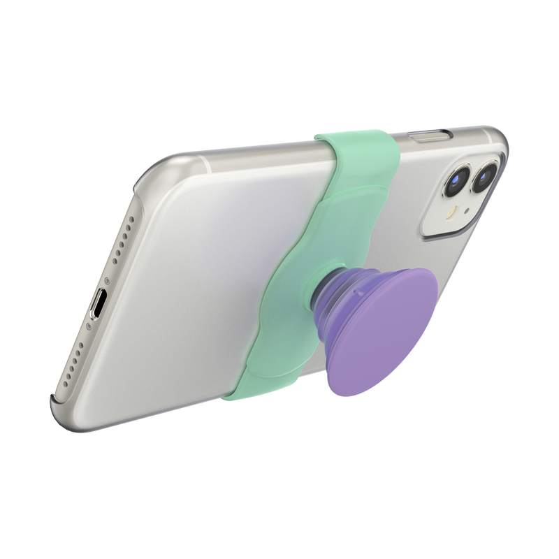 PopGrip Slide Stretch Iris Mint with Rounded Edges image number 8