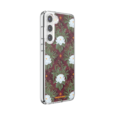 Secondary image for hover Lush White Lotus — Samsung Galaxy S23+ MagSafe Case
