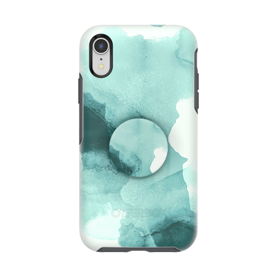 Otter + Pop Symmetry Series Case Tourmaline Smoke — iPhone XR