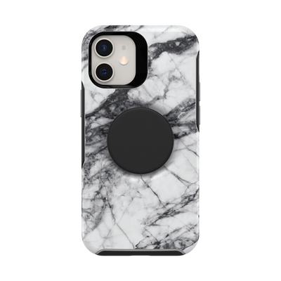 Otter + Pop Symmetry Series Case White Marble