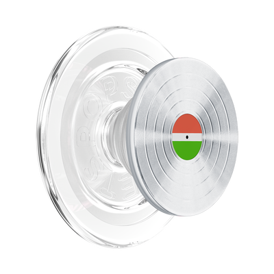 Backspin Aluminum 45rpm Silver — MagSafe Round