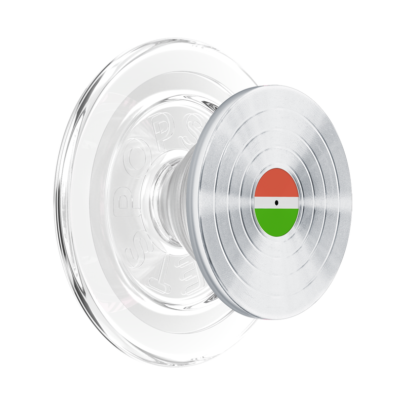 Backspin Aluminum 45rpm Silver — MagSafe Round image number 0