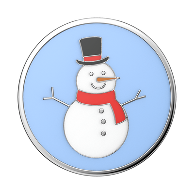 Enamel Snow Man