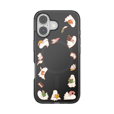 Spooky Book Club Smoke — iPhone 16 MagSafe Case