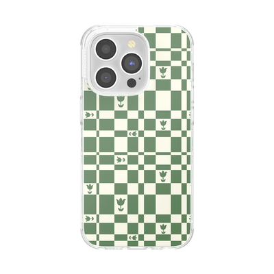 Garden Check Green — iPhone 14 Pro MagSafe Case