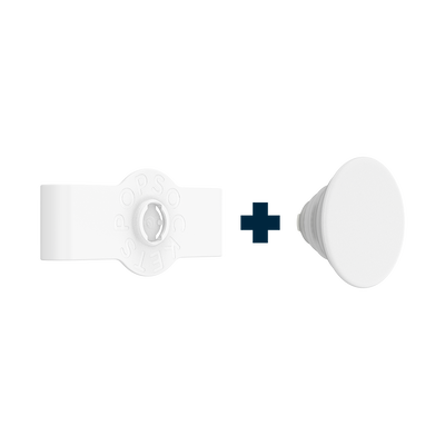 Secondary image for hover PopGrip Slide Apple White