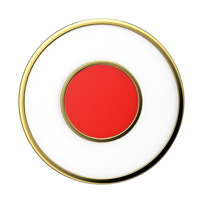 Secondary image for hover Enamel Japanese Flag