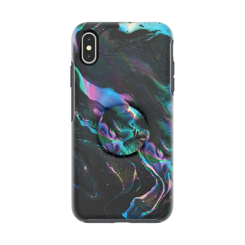 Otter + Pop Oil Agate — iPhone XS Max image number 0