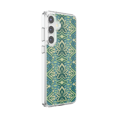 Secondary image for hover White Lotus Textile — Samsung Galaxy S25 Plus MagSafe Case