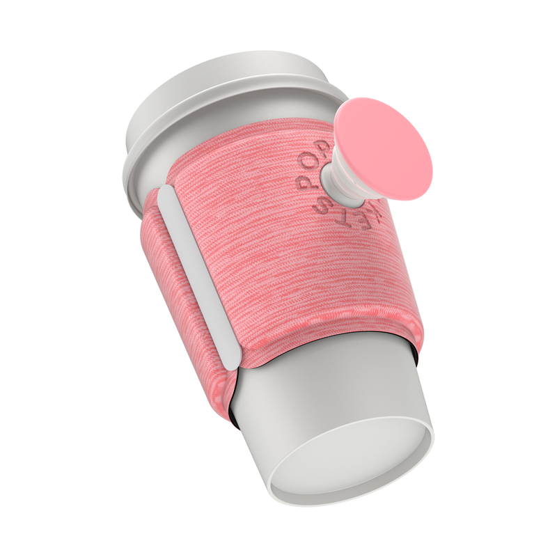 PopThirst Cup Sleeve Macaron Pink Melange image number 1