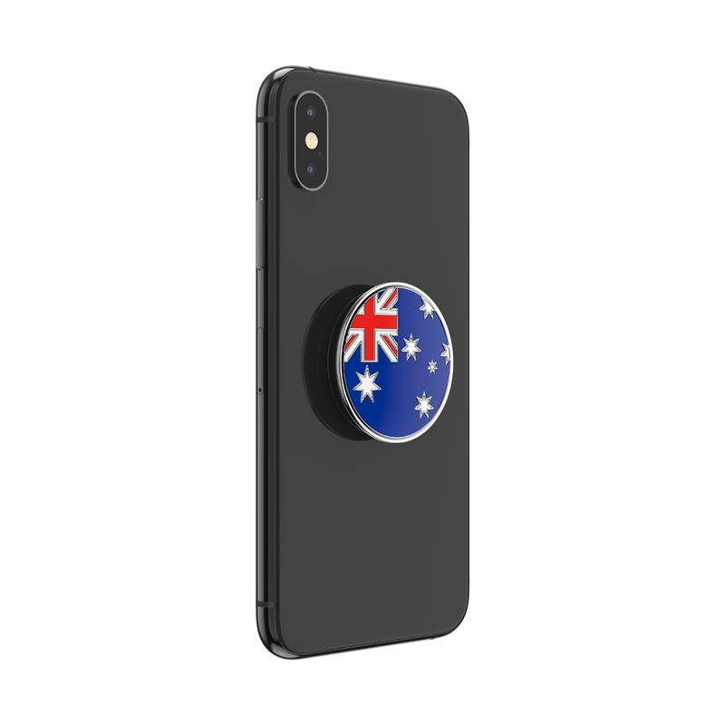 Enamel Australian Flag — Adhesive PopGrip image number 3