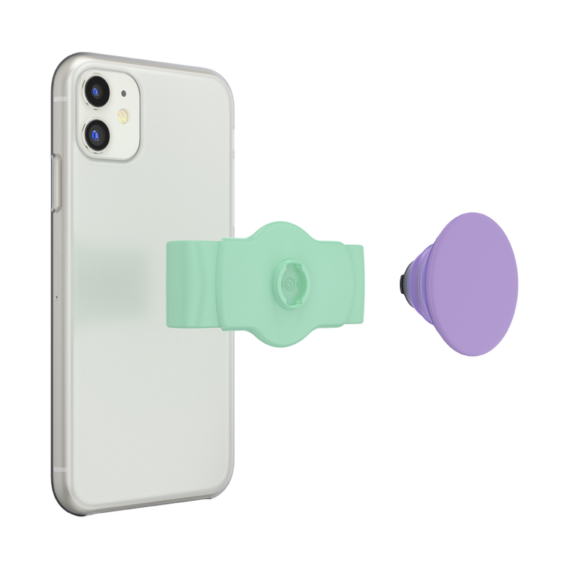PopGrip Slide Stretch Iris Mint with Rounded Edges image number 2