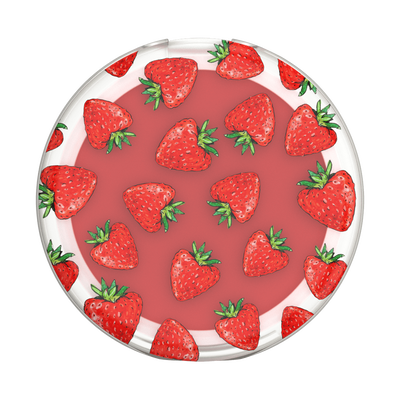 PopGrip Lips Strawberry Feels