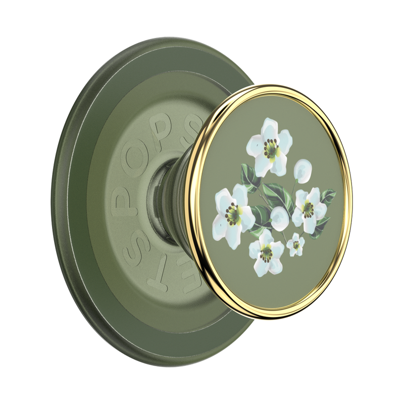 Enamel Floral Relief — MagSafe PopGrip image number 0