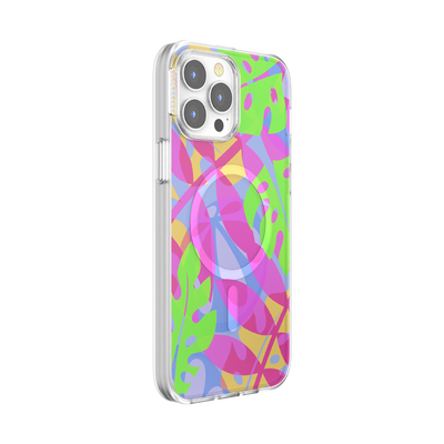 Secondary image for hover Boca Palms Pink — iPhone 13 Pro Max MagSafe Case