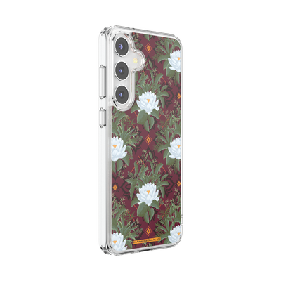 Secondary image for hover Lush White Lotus — Samsung Galaxy S25 Plus MagSafe Case