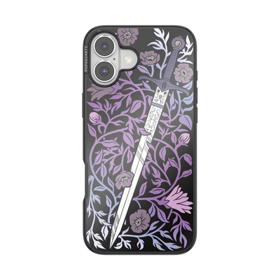 Mirror Thorny Blade Lavender — iPhone 16 Plus MagSafe Case