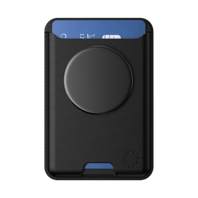 Secondary image for hover Black — Softgoods MagSafe PopWallet+