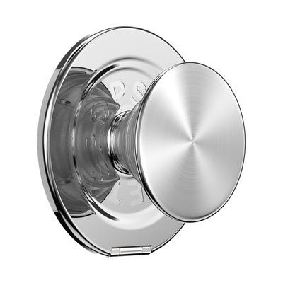 Aluminum Radial Silver —  MagSafe Kick-Out Grip & Stand