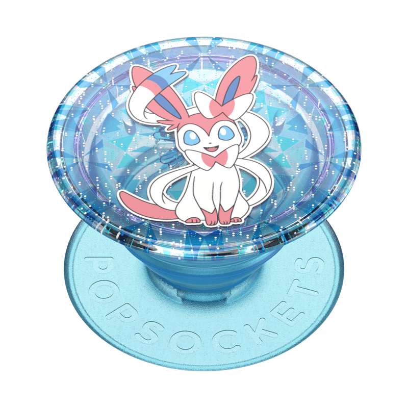 Diamond Sylveon - Glitter Graphic — Adhesive PopGrip image number 0