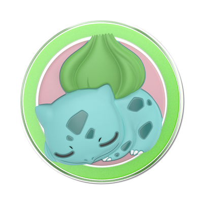 Secondary image for hover PopOut Sleepy Bulbasaur — MagSafe PopGrip
