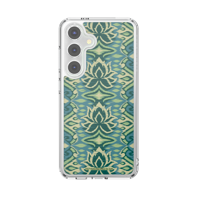White Lotus Textile — Samsung Galaxy S24 MagSafe Case