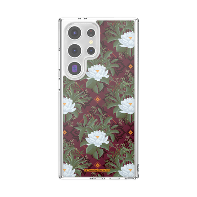 Lush White Lotus — Samsung Galaxy S24 Ultra MagSafe Case