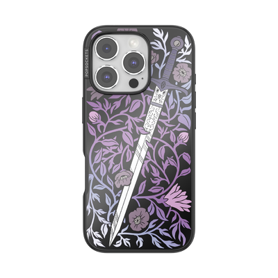 Mirror Thorny Blade Lavender — iPhone 16 Pro MagSafe Case