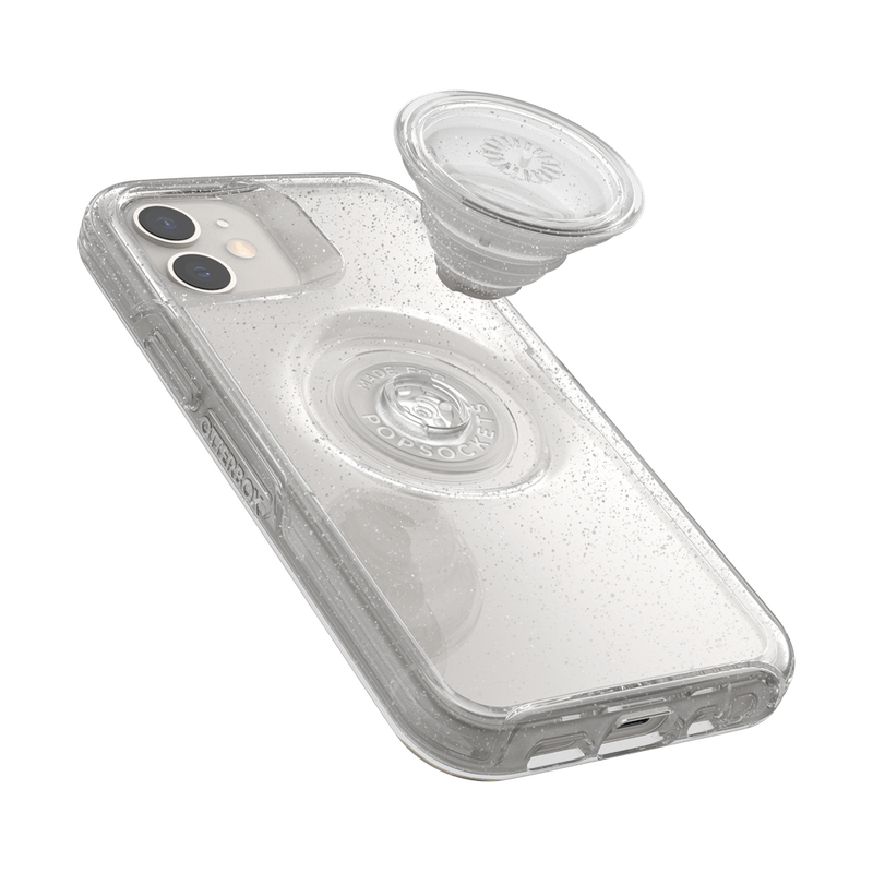 Otter + Pop Symmetry Case Clear Stardust image number 1