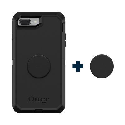 Secondary image for hover Otter + Pop Black Symmetry Series Case — iPhone 7/8 Plus