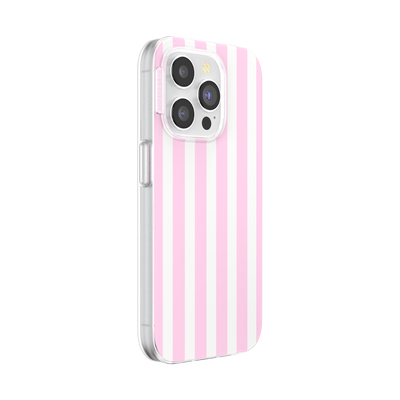 Secondary image for hover Club Stripe Pink — iPhone 15 Pro MagSafe Case