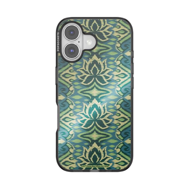 Mirror White Lotus Textile — iPhone 16 MagSafe Case image number 0