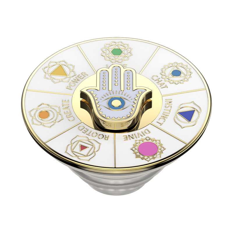 Enamel Spinner Chakras — PopTop image number 0