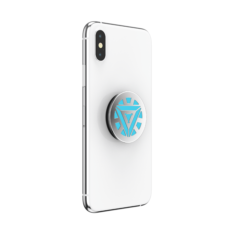 Enamel Glow-in-the-Dark Arc Reactor — Adhesive PopGrip image number 7
