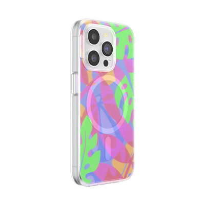 Secondary image for hover Boca Palms Pink — iPhone 15 Pro MagSafe Case